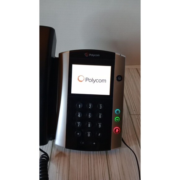 Polycom VVX 501 Business Media VOIP Desktop Phone - Black Touch Screen - Picture 9 of 10